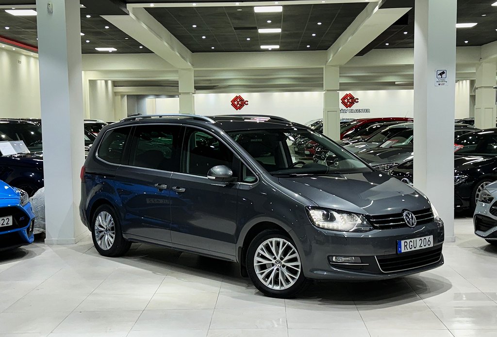 Volkswagen Sharan 2.0TDI/DPF/SCR/BMT/4M/GT/En-Ägare/Drag/D-V Euro 6