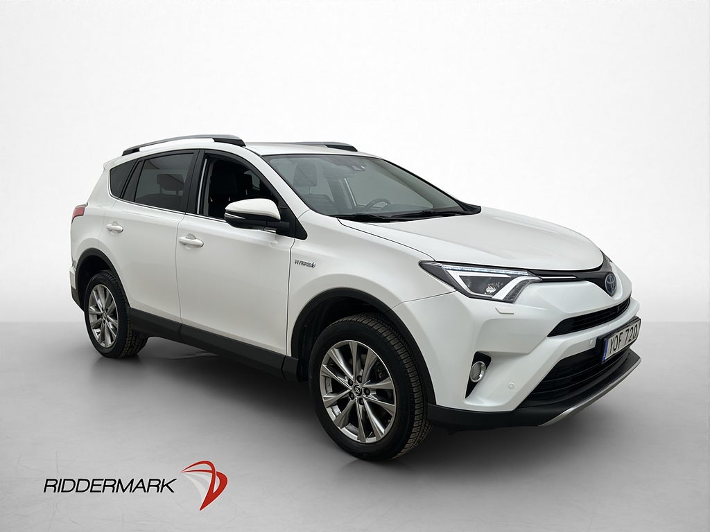 Toyota RAV4 Executive Hybrid AWD 197hk 360° Skinn Rattvärme