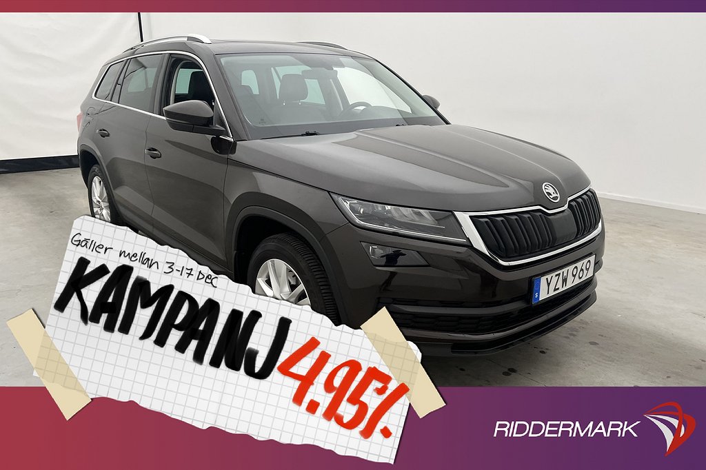 Skoda Kodiaq 4x4 Business 7-Sit Värm Pano Canton 4,95% Ränta