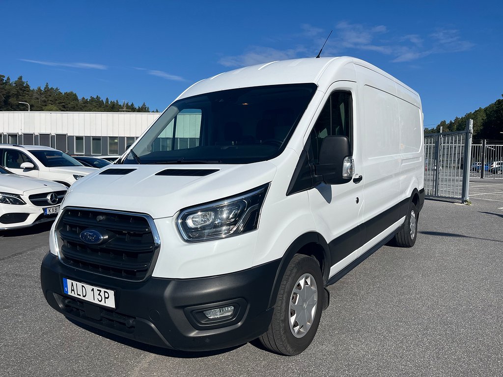 Ford Transit 350 2.0 EcoBlue 130hk AUT Välservad Kamera MOMS