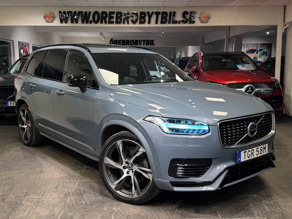 Volvo XC90 Recharge T8 AWD B&W Massage R-Design Pano UNIK 