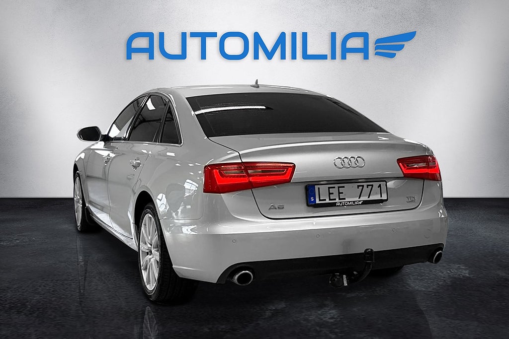 Audi A6 Sedan 3.0 TDI V6 DPF quattro S Tronic, 7-trinn, 245hk, 2011