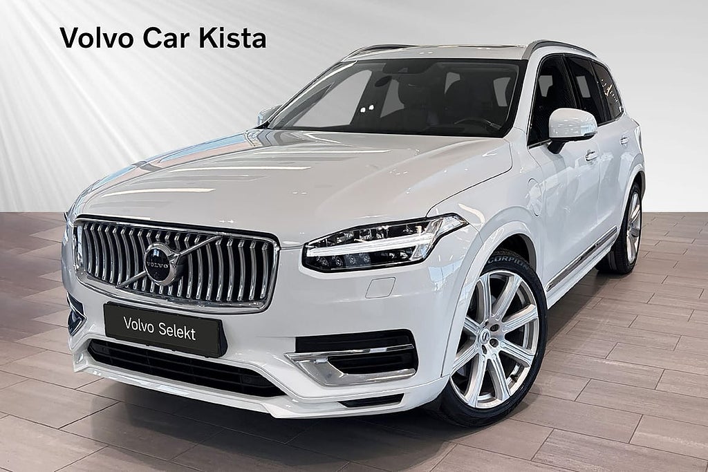 Volvo XC90 T8 TE Inscription 7-Sits Läder Drag Luftfj HUD