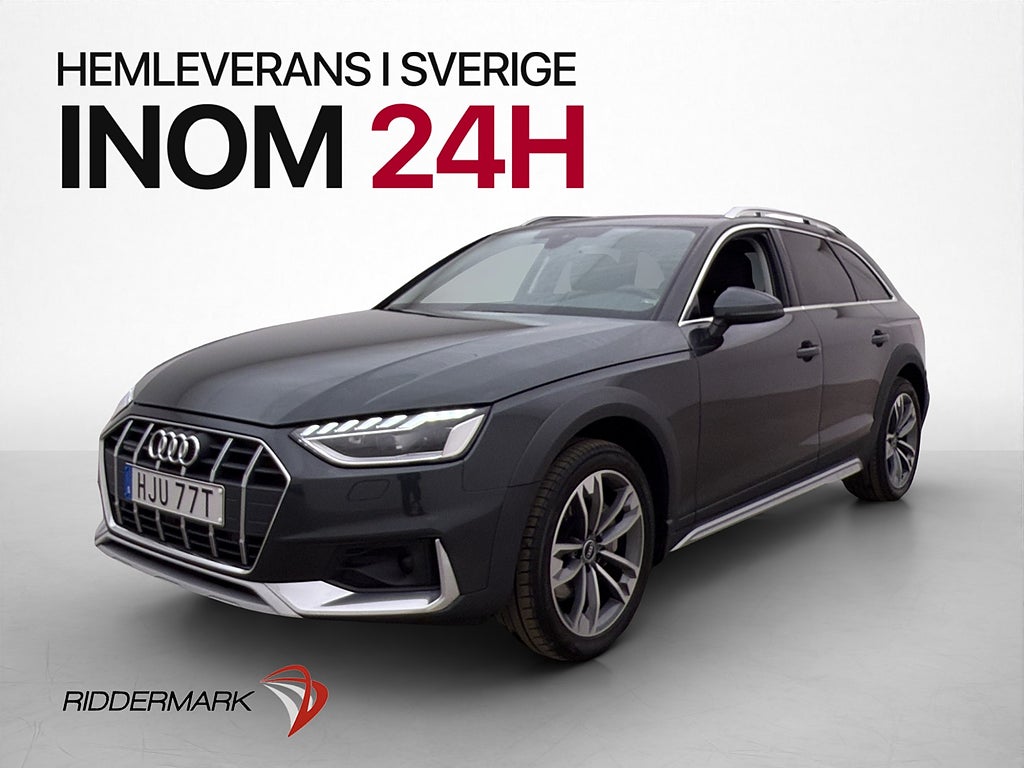Audi A4 Allroad 40 TDI 204hk Q Värm Cockpit Kamera CarPlay
