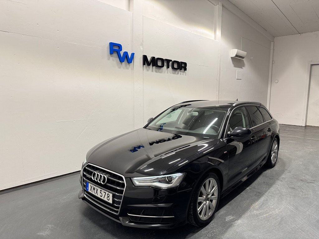 Audi A6 Avant 2.0 TDI Quattro 190hk S-line Dieselvärmare 18"