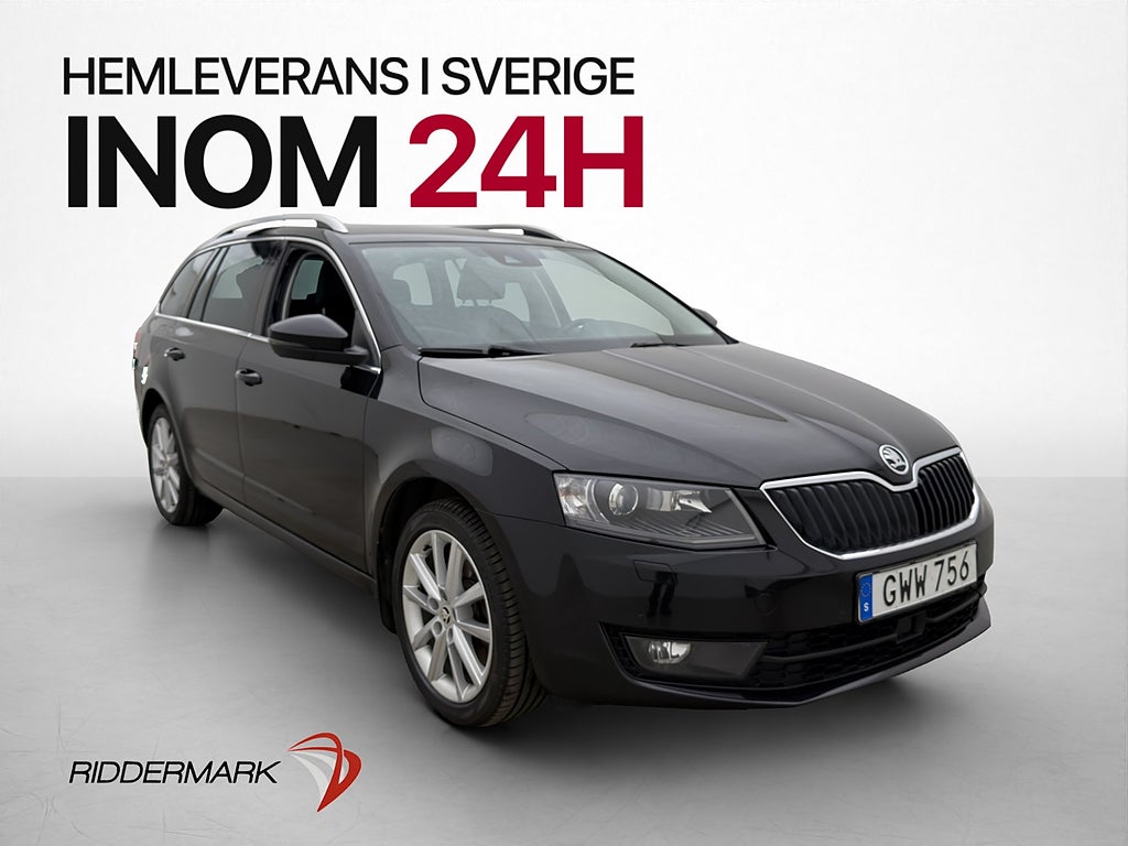 Skoda Octavia 4x4 184hk Style Drag Kamera Värmare