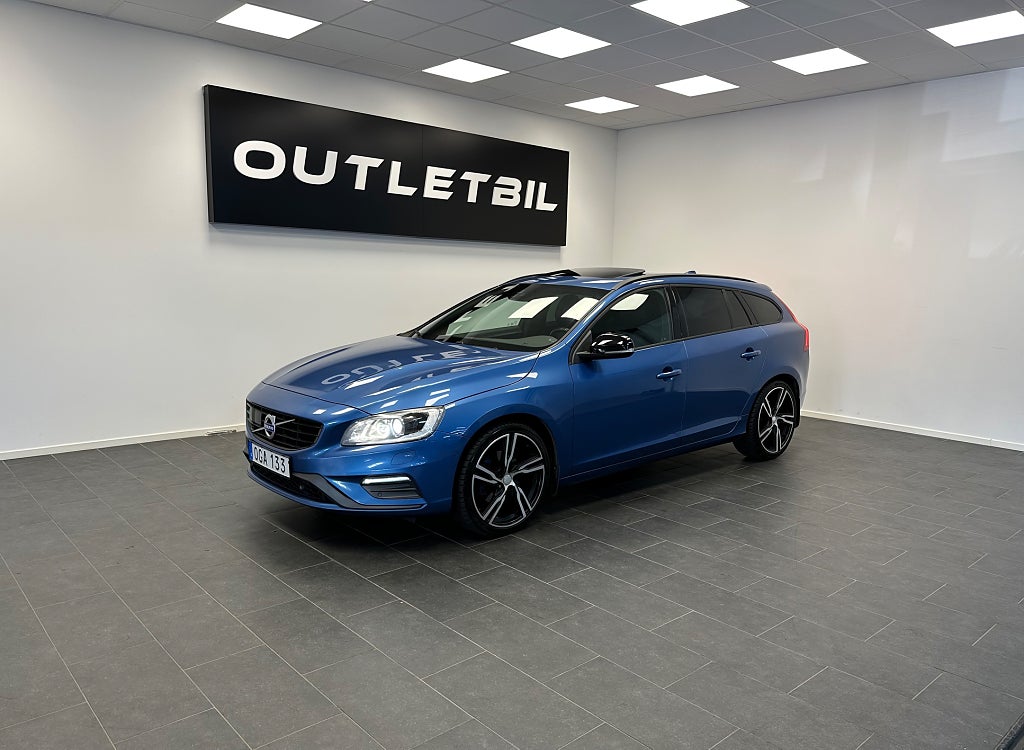 Volvo V60 D4 Geartronic R-Design Nav Värmare Keyless Taklucka