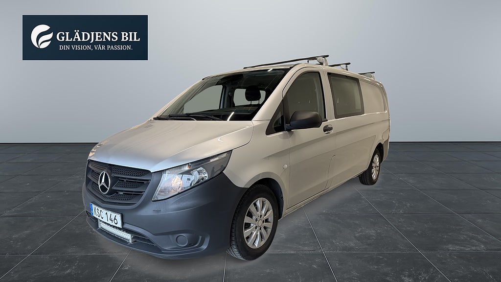 Mercedes-Benz Vito Mixto 116 163HK Värm Dragkrok, Nybesiktad 5Sits DubbelH