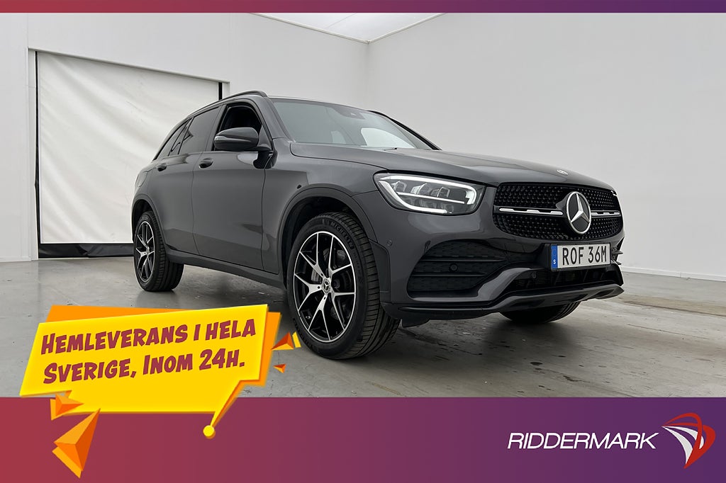 Mercedes-Benz GLC 300 e 4M AMG Plus Värm Drag Kamera Cockpit