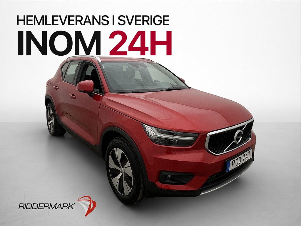 Volvo XC40 T3 Advanced VOC Värmare Kamera Navi Rattvärm Drag