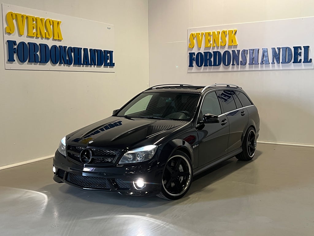 Mercedes-Benz C 63 AMG T 7G-Tronic Avantgarde Taklucka Svensksåld