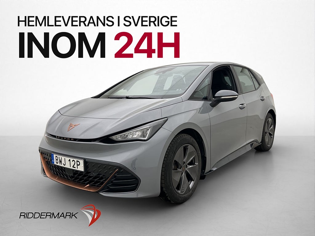 Cupra Born 58 Värmare Rattvärme CarPlay P-Sensorer MOMS