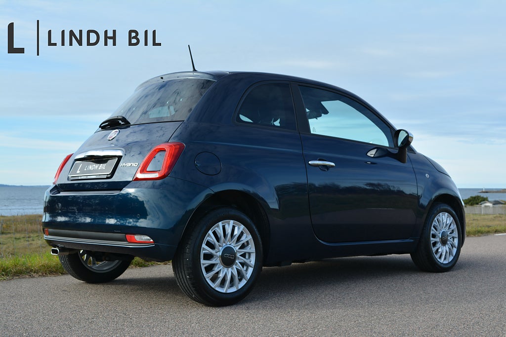 Fiat 500 HYBRID 70 HK 6VXL DOLCEVITA NAVIGATION VINTERHJUL