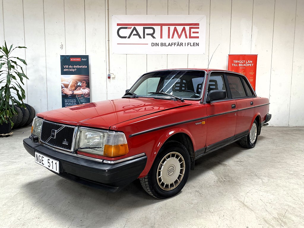 Volvo 244 240 2.3 GL / Nybesiktad / Skattebefriad / Dragkrok