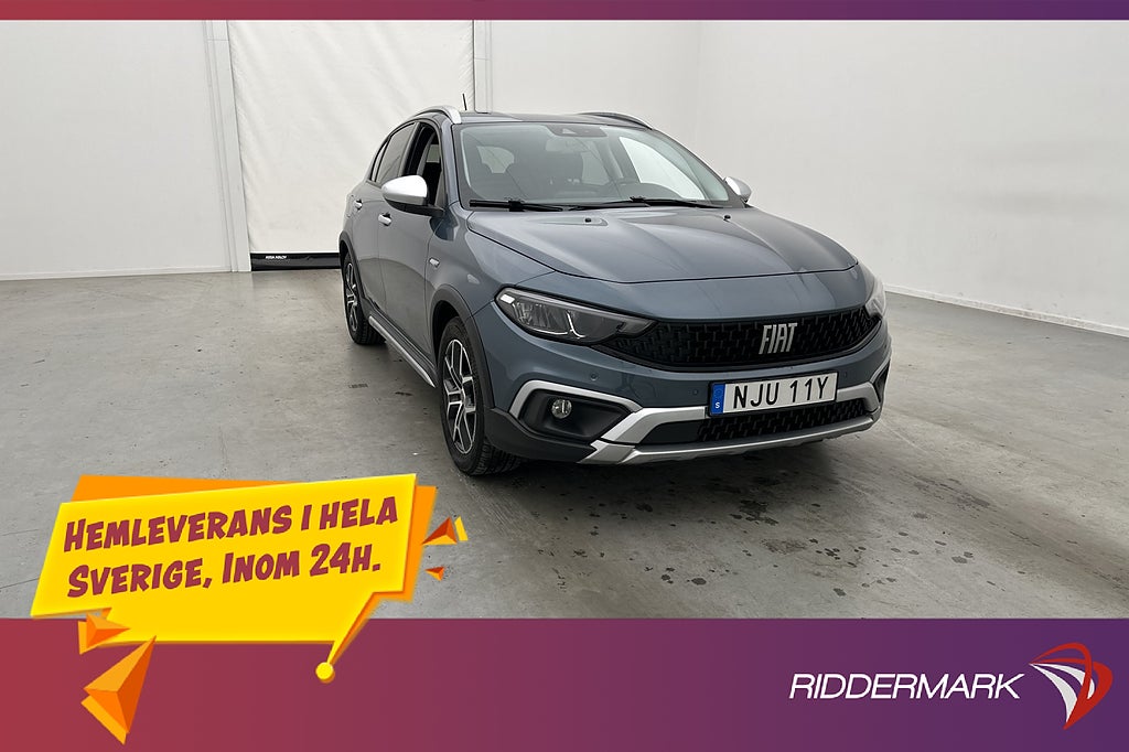 Fiat Tipo Cross 1.0 T3 Kamera Dragkrok CarPlay Adaptiv-fart