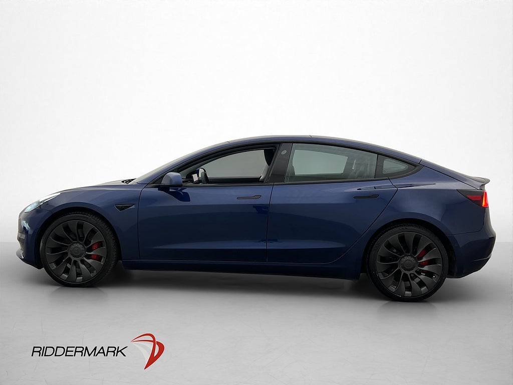 Tesla Model 3 Performance 513hk  Autopilot Panorama SvSåld