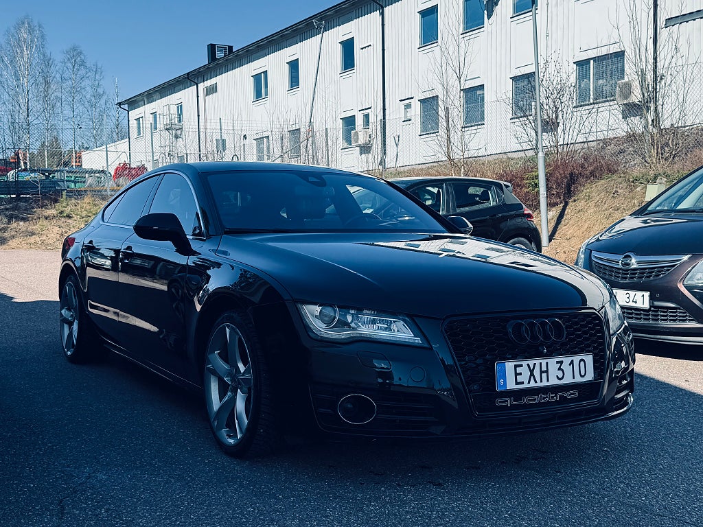 Audi A7 Sportback 3.0 TDI 245hk quattro S-Line|Navi|B-kamera|