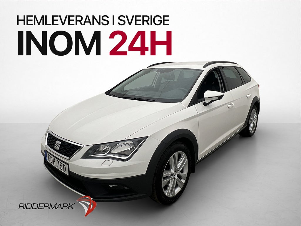 Seat Leon X-Perience 1.6 TDI 4Drive 115hk Kamera Drag CarPla