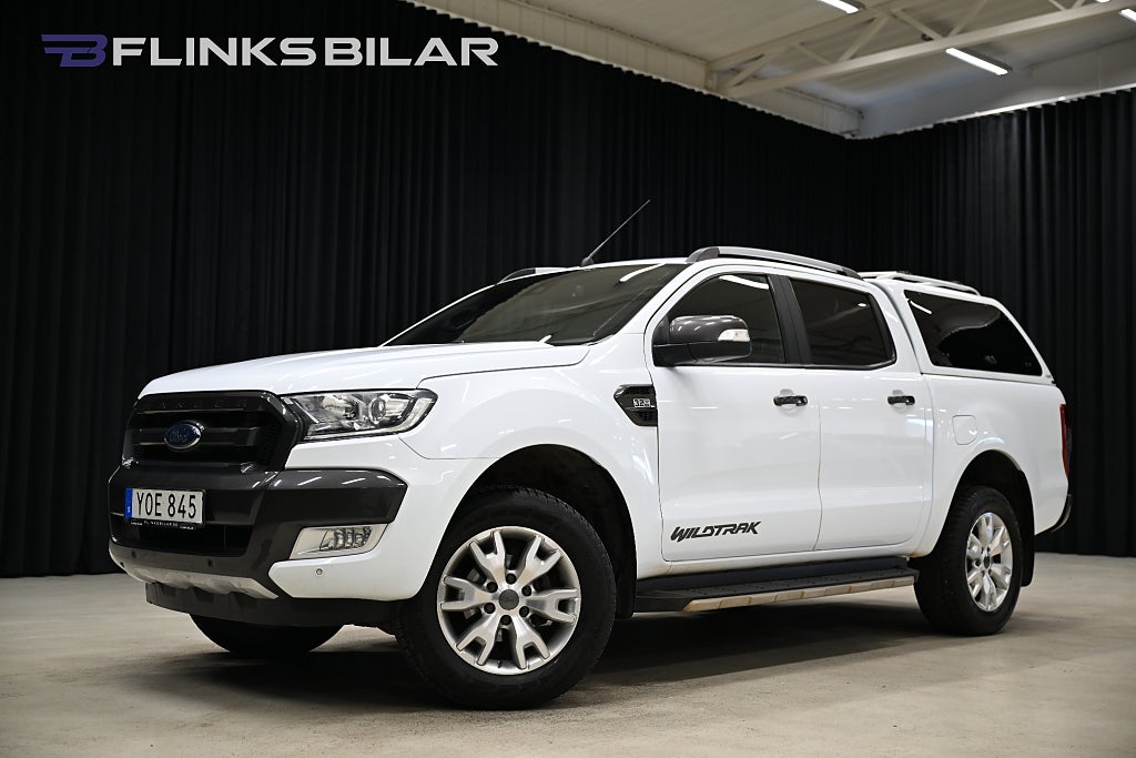 Ford ranger 3.2 TDCi 200HK Automat|Wildtrack|Kåpa|Släde|Drag|Moms