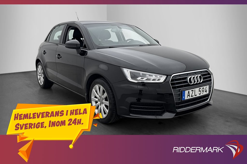 Audi A1 Sportback 95hk Sport Edition Audi-Sound 0.42l/mil
