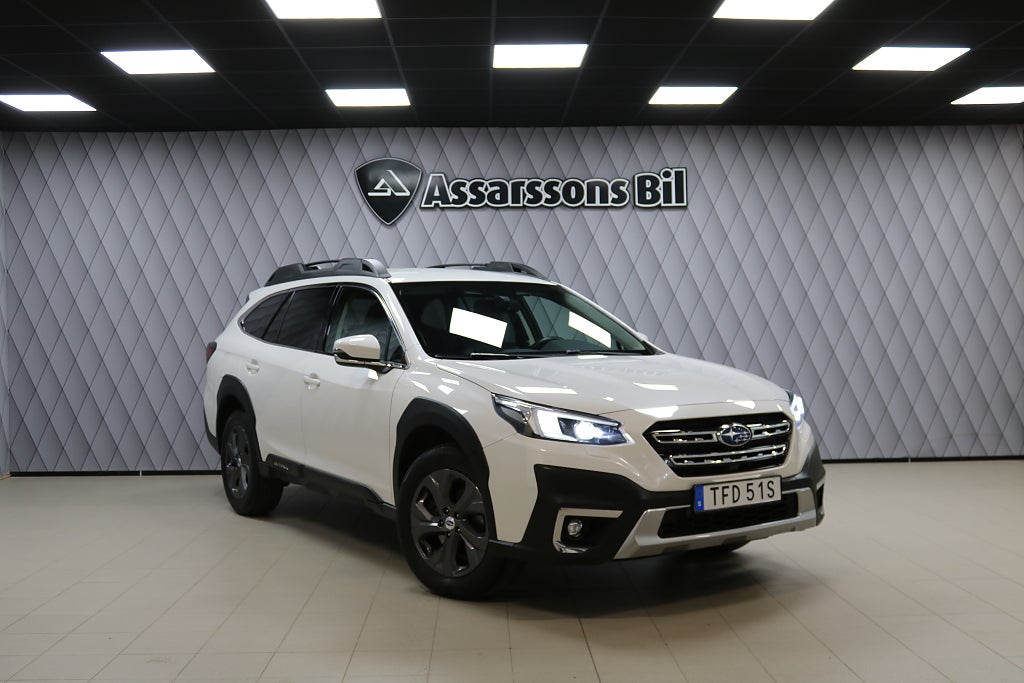 Subaru Outback 2.5 4WD XFuel Limited Drag Skinn Elsäten B-Kamera 