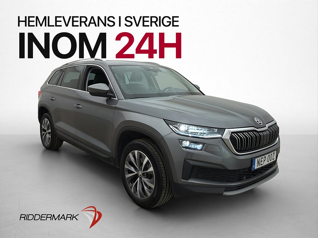Skoda Kodiaq 2.0 TDI 4x4 Style Skinn Dvärm CarPlay Drag MOMS