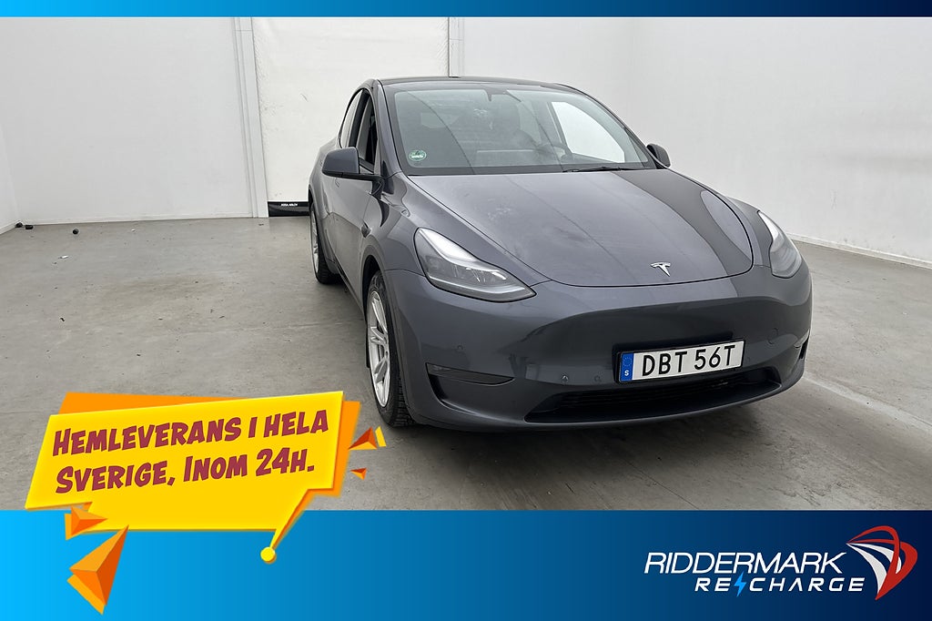 Tesla Model Y Long Range AWD Uppgraderad Autopilot Dragkrok