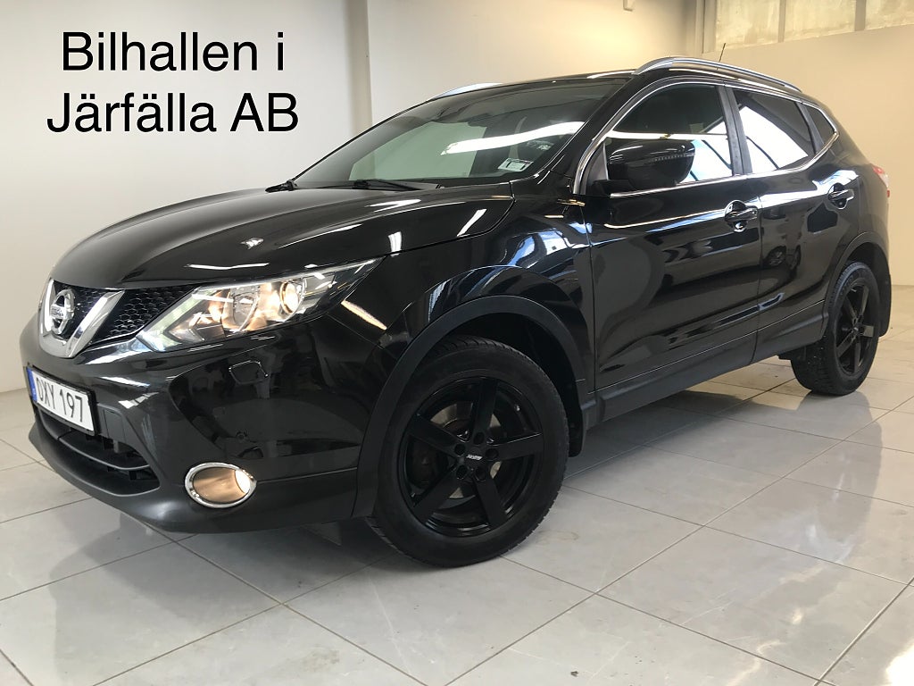 Nissan Qashqai Automat 1.2 DIG-T XTRONIC-CVT 2 ägare Navi  Euro 6