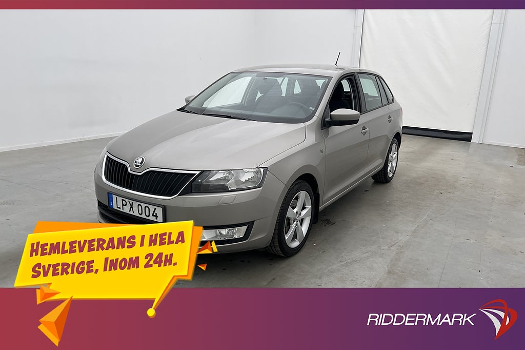 Skoda Rapid Spaceback 1.2 TSI 105hk P-Sensorer Dragkrok