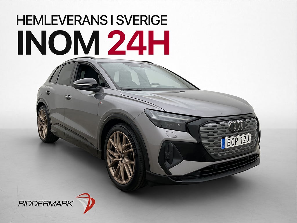 Audi Q4 50 e-tron S Line Edition One Pano Kamera Dragkrok