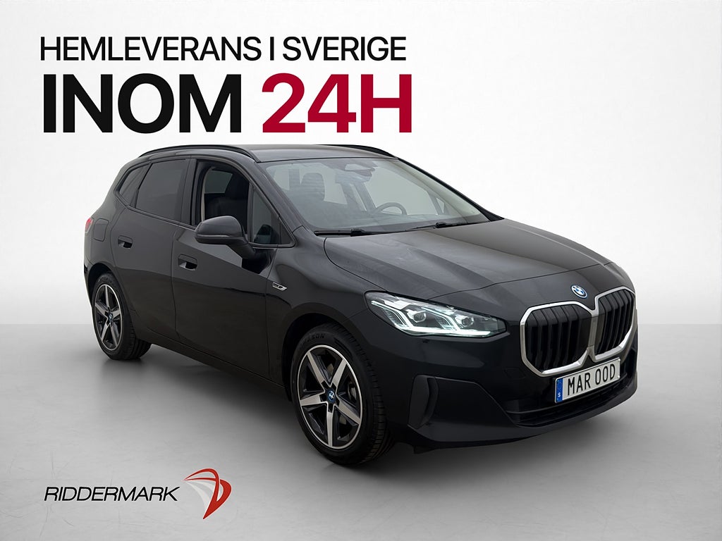 BMW 225e xDrive 245hk MOMS Kamera Drag Rattvärme CarPlay