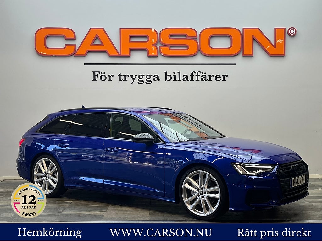 Audi A6 Avant 45 TFSI Q S-Line 360° Värmare Drag B&O Matrix