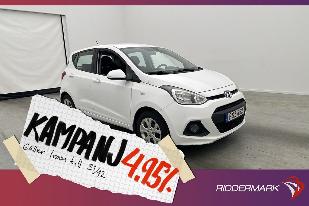 Hyundai i10 1.0 67hk Comfort Plus Rattvär 4,95% Ränta