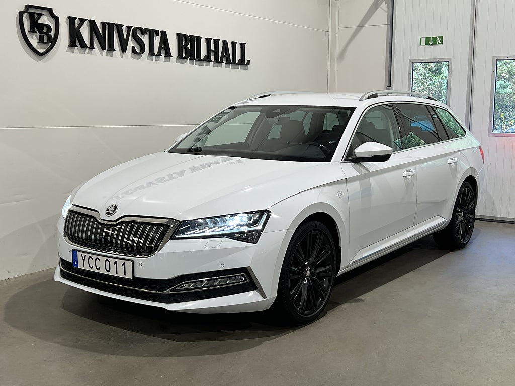 Skoda Superb 1.4 TSI iV DSG L&K Moms Canton Värmare Drag 218hk