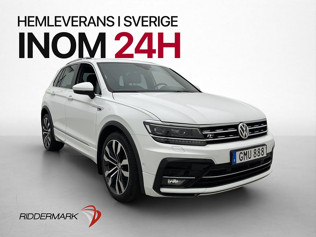 Volkswagen Tiguan TDI 190hk 4M R-Line Värmare Kamera Drag