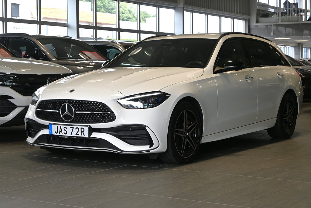Mercedes-Benz C300 de T 4MATIC AMG Premium Night Burmester Drag 