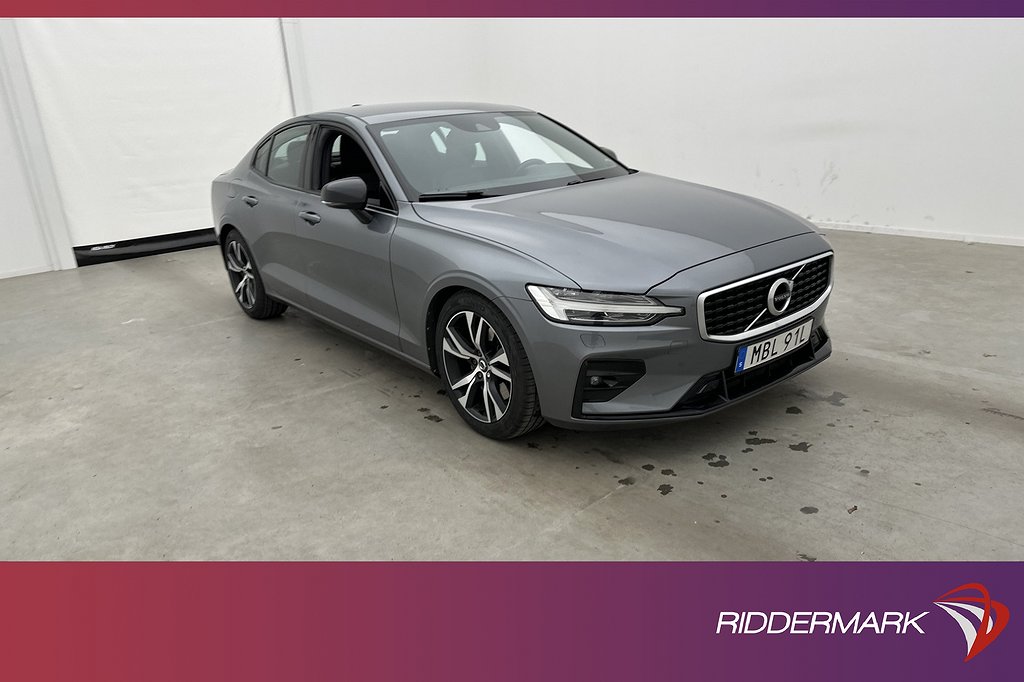 Volvo S60 T5 250hk R-Design VOC H/K Värmare Kamera CarPlay