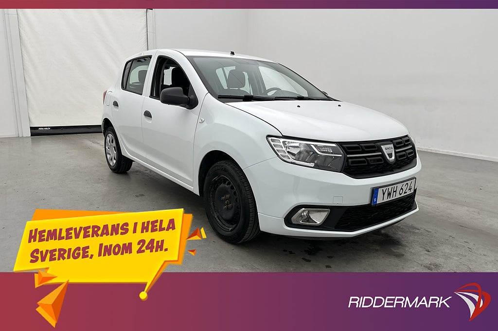 Dacia Sandero 90hk 0.9 TCe 2 Brukare 360kr Skatt 0,49L/mil