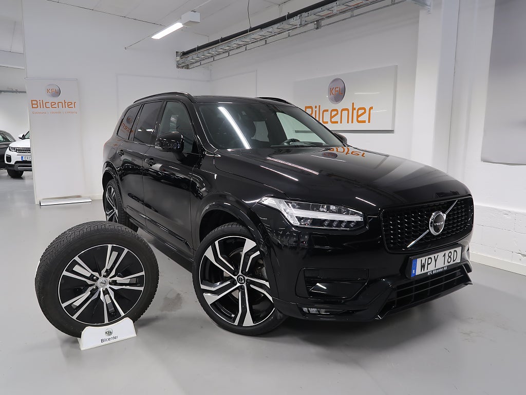 Volvo XC90 7-sits B5 AWD R-Design Pro Edition V-Däck ingår B&W-HUD