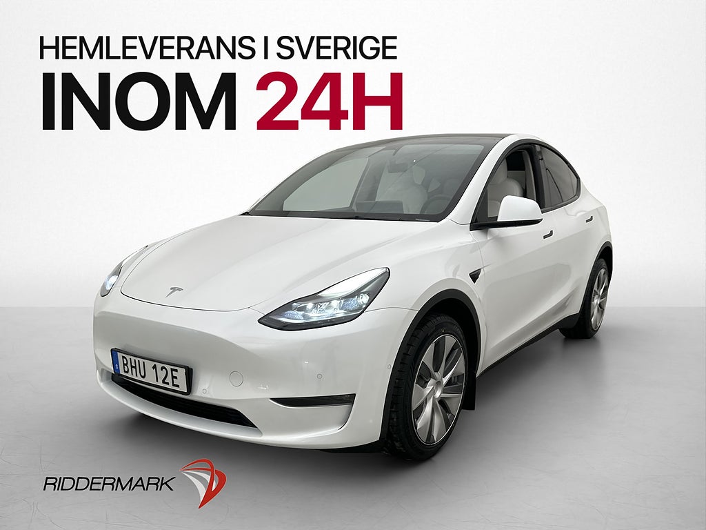 Tesla Model Y Long Range 514hk AWD Uppgraderad AP Pano MOMS