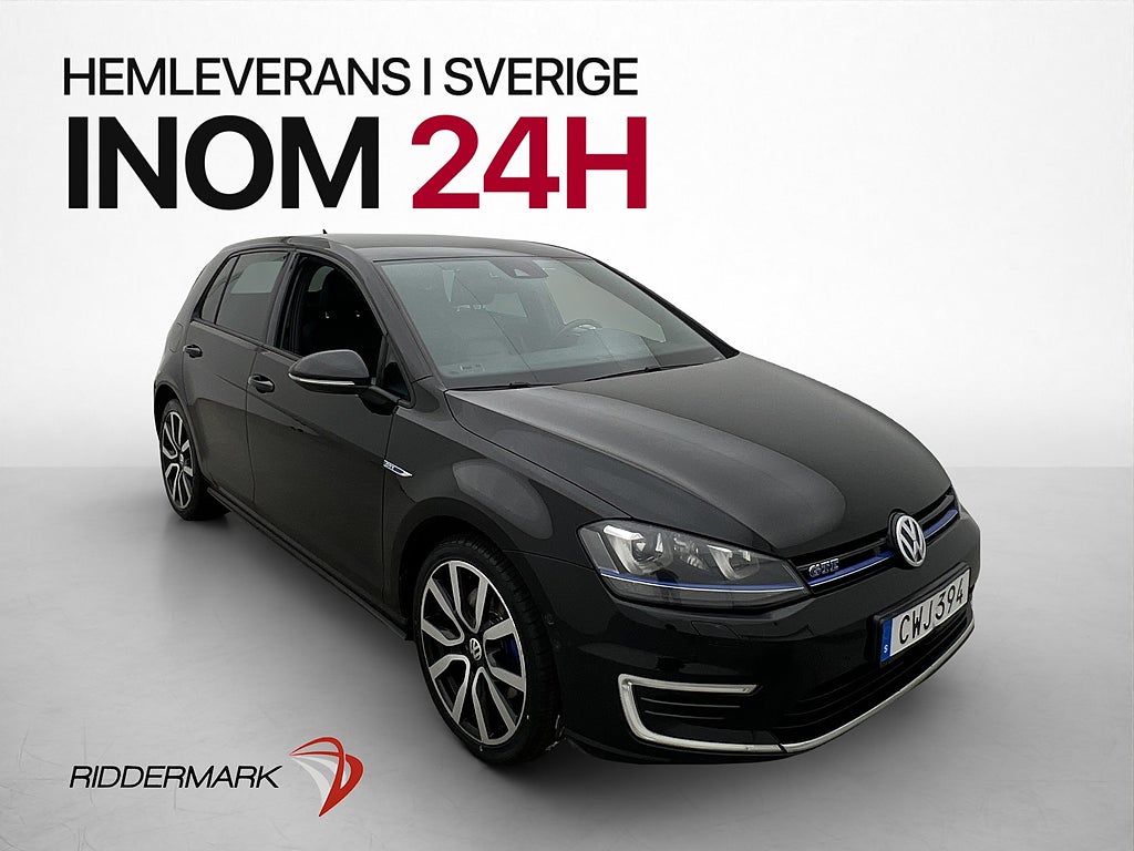 Volkswagen Golf 1.4 TSI GTE Navi Värmare Kamera Skinn Drag