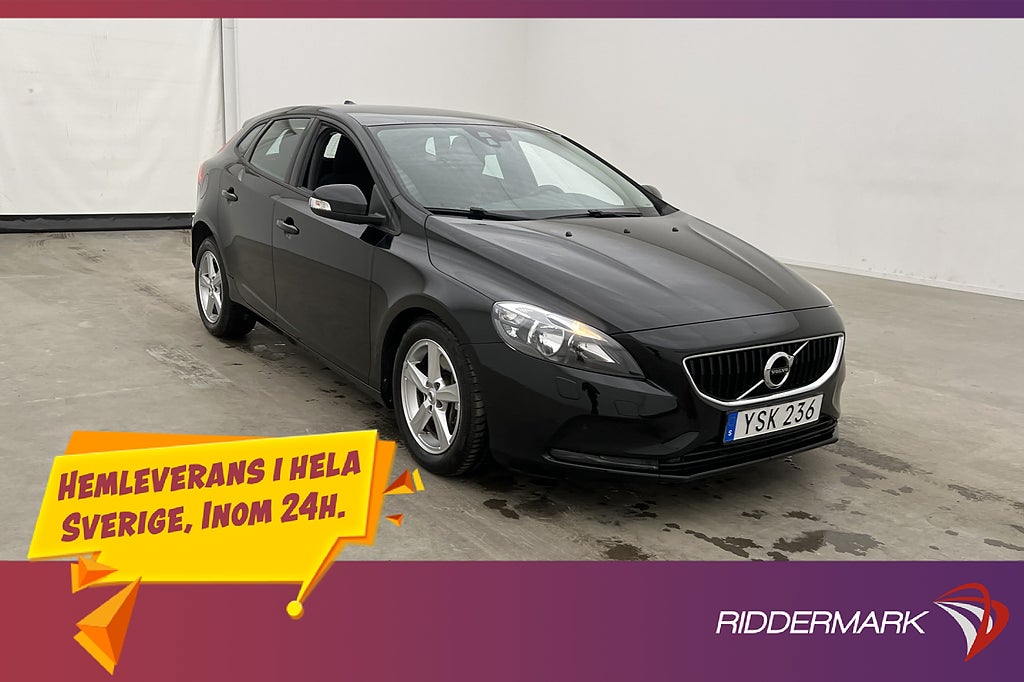 Volvo V40 D2 120hk Panorama Värmare P-Sensorer 0.39L/MiL