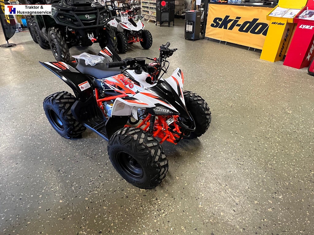 Kayo AT 110 Barnfyrhjuling Elstart 4-Takt "Hemma"