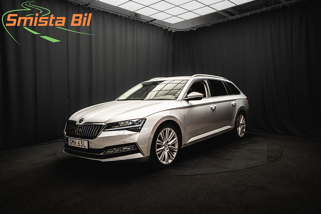 Skoda Superb TDI 4x4 L&K LÄDER D-VÄRM DRAG COCKPIT MINNE MOMS 200hk