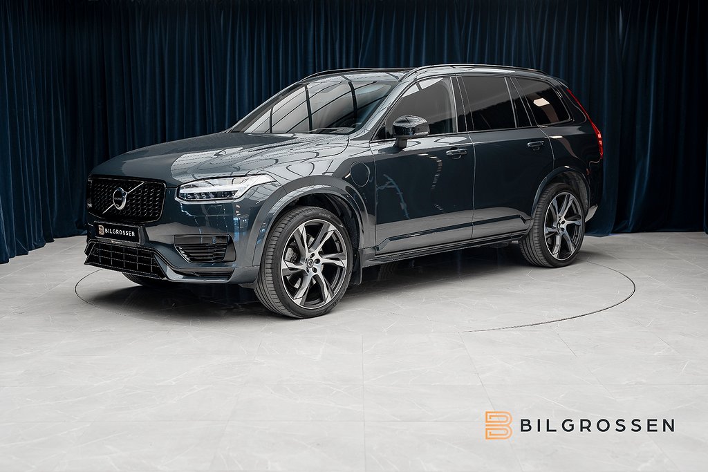 Volvo XC90 T8  Recharge 392hk AWD R-Design 7-sits Drag Pano 