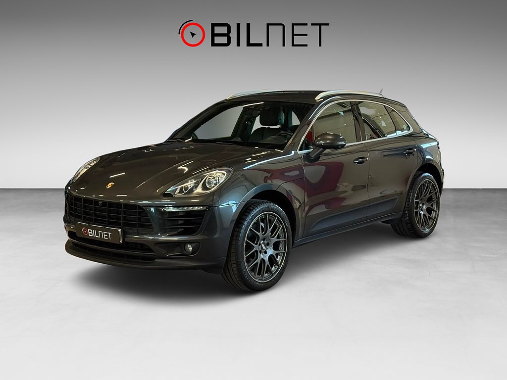 Porsche Macan S Diesel PDK 1-ägare 258hk Sport Chrono Värmare 21”