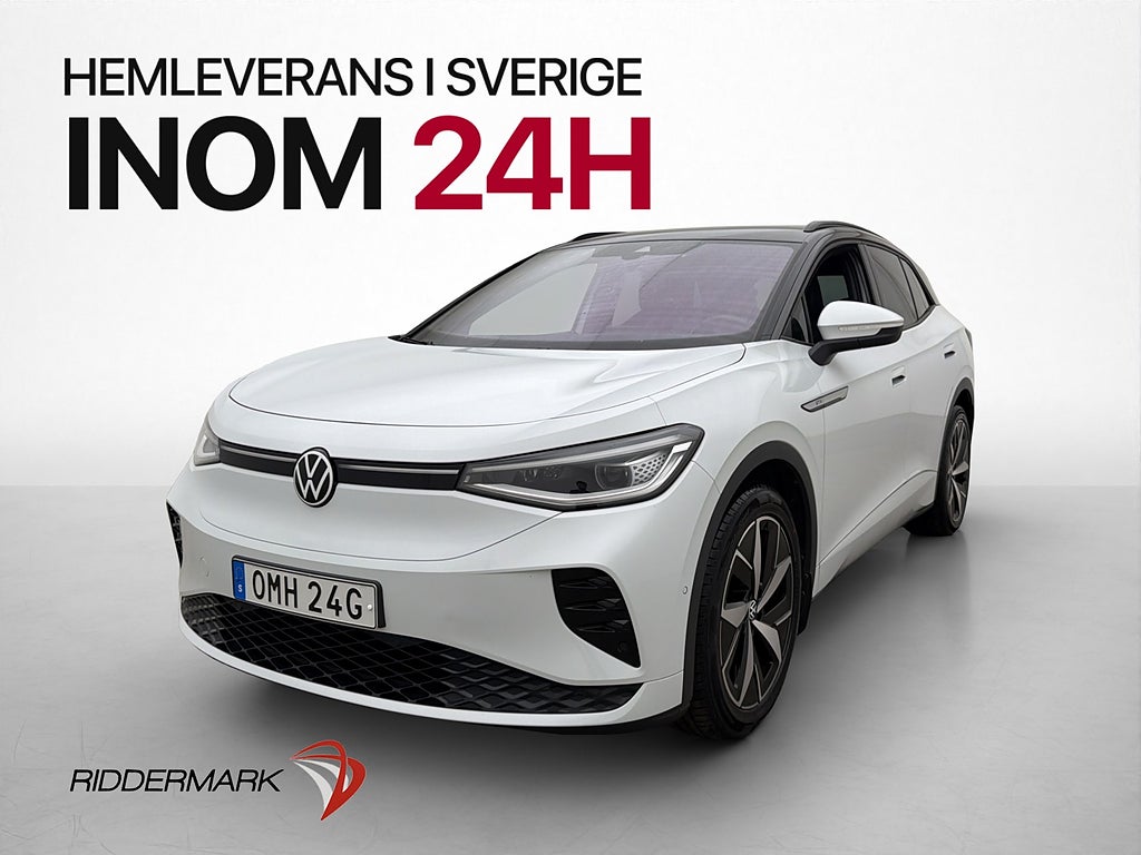 Volkswagen ID.4 GTX AWD Värmare Kamera Drag Navi CarPlay