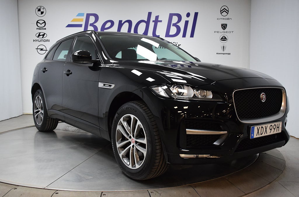 Jaguar F-Pace 20d AWD R-Sport Dragkrok Nav