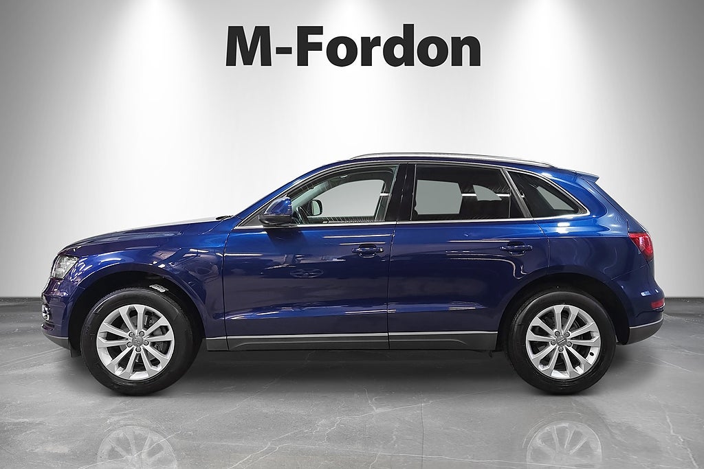 Audi Q5 2,0 TDI DPF quattro Aut 177 / Webasto / Drag / 1 ägare