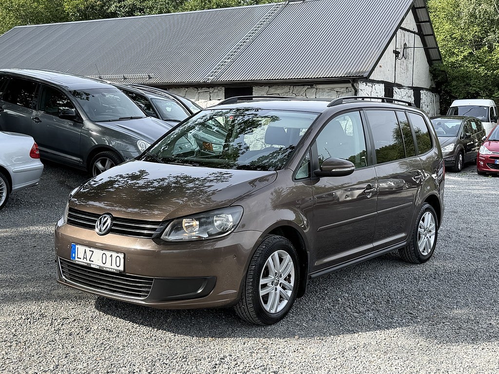 Volkswagen Touran 7-seater 1,6 TDI DPF, Masters, 3 brukare, 105, 2011